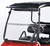 RedDot 1/4" Clear Folding Windshield | Club Car DS 2000-Up Golf Cart