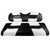 MadJax Riptide Black / White Front Seat Covers | Club Car DS 2000-Up