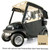 RedDot Chameleon 2 Passenger Golf Cart Track Enclosure | Club Car | Linen