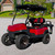Front Cowl & Rear Body | Club Car Tempo Golf Cart | Racer Red Metallic