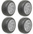 Golf Cart GTW 215/40-12 Fusion GTR DOT Street Tire | 19" Tall | Set of 4
