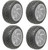 Golf Cart GTW 215/40-12 Fusion GTR DOT Street Tire | 19" Tall | Set of 4