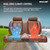 EZGO Golf Cart TXT RXV | MadJax Aviator Heat / Cool Seat Cushions Coffee