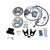 Jakes Front Disc Brake Kit | Club Car Precedent 2008.5-Up w Spindle Lift | 7297