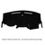 Fits Dodge Caravan 2011-2019 w/ Sensor Sedona Suede Dash Cover Mat Black