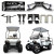 Club Car DS Golf Cart 1982-2004.5 6" A-Arm MadJax Lift Kit | 16-019 w/ Steel Caps