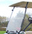 Club Car DS 2000.5-UP Golf Cart Clear Impact Resistant Folding Front Windshield