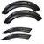 Yamaha G29 Drive Golf Cart 2007-Up Fender Flare Set of 4 Black