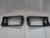 Club Car Golf Cart DS 1993-up New Replacement Headlight Black Bezels Left, Right