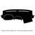 Cadillac CTS 2003-2007 Velour Dash Board Cover Mat Dark Brown