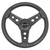 Gussi Italia Lugana Black 14" Steering Wheel | EZGO Golf Cart