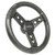 Gussi Italia Lugana Black 14" Steering Wheel | Club Car DS Golf Cart