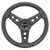 Gussi Italia Lugana Black 14" Steering Wheel | Club Car DS Golf Cart