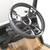 Gussi Italia Model 13 Black/Brushed 14" Steering Wheel | Yamaha Golf Cart