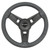 Gussi Italia Giazza Black 14" Steering Wheel | EZGO Golf Cart