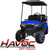 Madjax Havoc Series Offroad Front Cowl Kit Yamaha G29 Drive Golf Cart | Blue