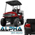 Madjax Alpha Offroad Body Club Car Precedent Onward Tempo Golf Cart | Red