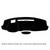 Chevrolet Suburban 2015-2020 w/ HUD w/ PTS Brushed Suede Dash Cover Black