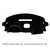 Fiat 500L 2014-2019 Brushed Suede Dash Board Cover Mat Black