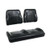 Club Car Precedent Golf Cart 2004-11 | Suite Seats Bucket Style | Solid Black