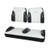 Club Car Precedent Golf Cart 2004-11 | Suite Seats Bucket Style | Black/White