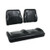 EZGO TXT Golf Cart 1994.5-2013 | Suite Seats Bucket Style | Solid Black