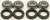 1999 Harley FXDWG Dyna Wide Glide Wheel Bearing and Seal Kit Set of 2