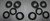 2007-2014 Yamaha Grizzly YFM450 IRS Front Wheel Bearing/Seal Kit All Balls Set 2