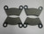 2007 Polaris RANGER 500 2X4 / 4X4 Rear Disc Brake Pad Set of 2