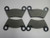 2008-2010 Polaris RANGER 4X4 500 EFI Rear Disc Brake Pad Set of 2