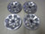 Golf Cart EZGO Yamaha Club Car 8" Drifter Silver Wheel Cover Hub Cap Set of 4