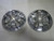 Golf Cart EZGO Yamaha Club Car 10" Rally Chrome Wheel Cover Hub Cap | Set 2