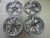 Golf Cart EZGO Yamaha Club Car 10" Rally Chrome Wheel Cover Hub Cap | Set 4