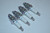 Kawasaki FA130 FA210 F76 | NGK Resistor Spark Plug | BPR4HS | Set 4
