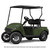 MadJax Storm Body Kit with Lights | EZGO TXT Golf Cart 1994-Up | Forest Green