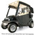 RedDot Chameleon 2 Passenger Golf Cart Track Enclosure | Yamaha Drive | Black