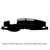 Fits Toyota Venza 2021 w/ HUD Sedona Suede Dash Board Mat Cover Black