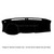 Fits Nissan Titan XD 2020-2024 Sedona Suede Dash Board Cover Mat Black Fits Nissan Titan XD 2020-2024 Sedona Suede Dash Board Cover Mat Black