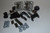 Club Car Precedent Golf Cart Front End Repair Kit w/ Bushings King Pins & Hubs