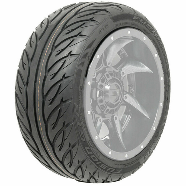 Golf Cart GTW 215/40-12 Fusion GTR DOT Street Tire | 19" Tall | 1 Tire