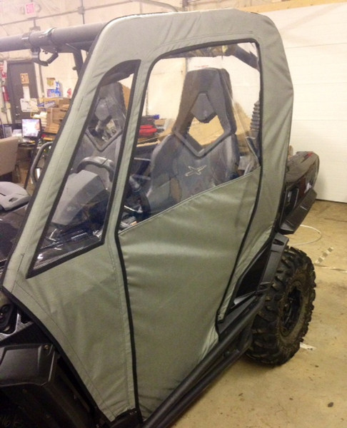 Can Am Commander Door Side Cab Enclosure Doors Custom Made To Order | Grey