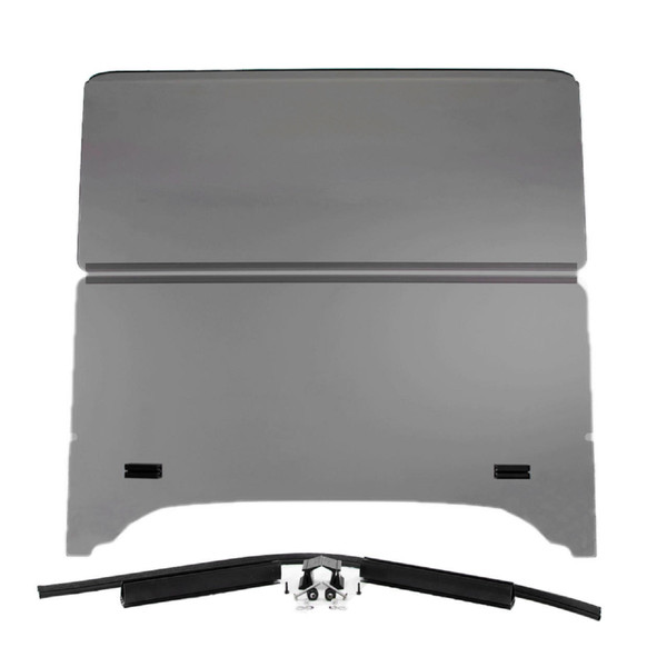 Yamaha Drive2 Golf Cart 2017-Up Folding Windshield w/Rubber Trim