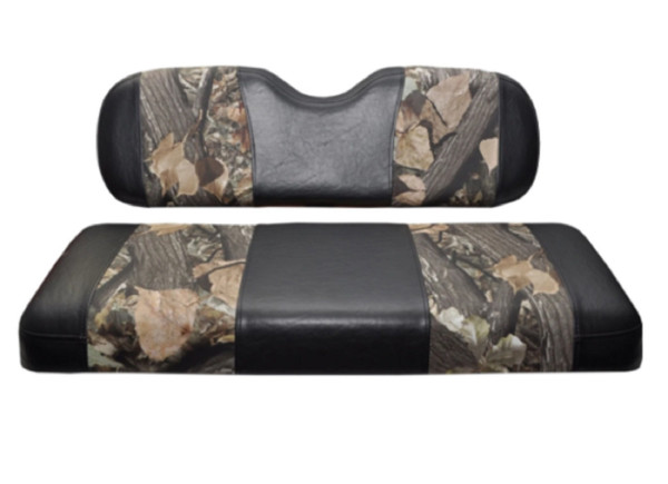 MadJax Riptide Camo / Black Front Seat Covers | Club Car DS 2000-Up