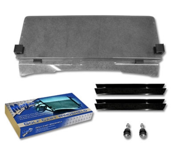 Madjax Tinted Folding Windshield | EZGO TXT 2014-Up Golf Cart | 09-005