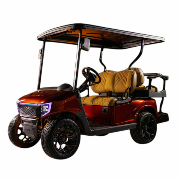 MadJax Apex Body Kit with Lights | EZGO RXV Golf Cart | Carmine Red Metallic