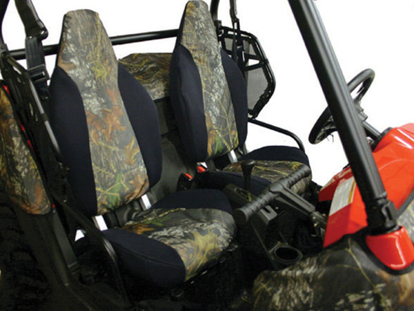 Polaris RZR 2008-2014 Seat Covers Set Custom | Made to Order | Camo / Black