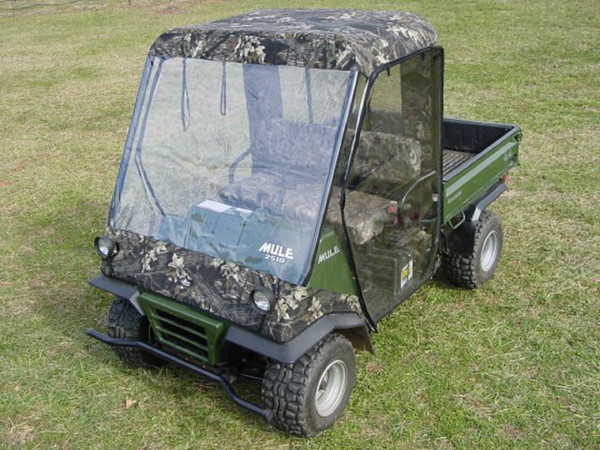 Kawasaki Mule 2500 2510 Full Cabin Cab Enclosure | Made to Order | Mossy Oak