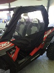 Polaris RZR XP Turbo S Upper Door Enclosures w/ Vinyl Windows | Made to Order