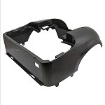 EZGO TXT T48 Golf Cart 2014-Up Rear OEM Replacement Body |Metallic Charcoal