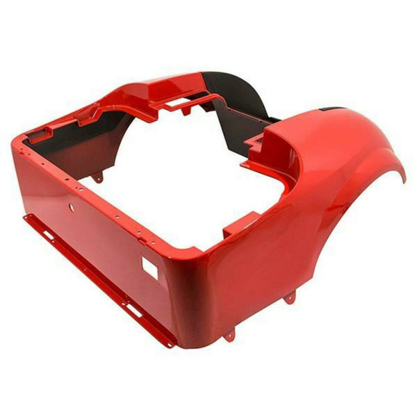 EZGO TXT T48 Golf Cart 2014-Up Rear OEM Replacement Body |Metallic Flame Red